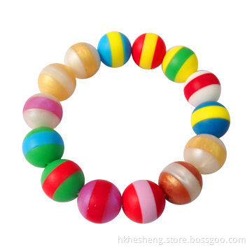 2014 Attractive and Casual Silicone Beads, BPA-free and Food-grade